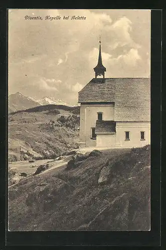 AK Disentis, Kapelle bei Acletta