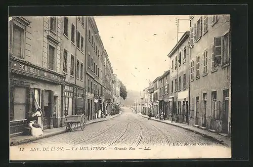 AK La Mulatiére, Grande Rue