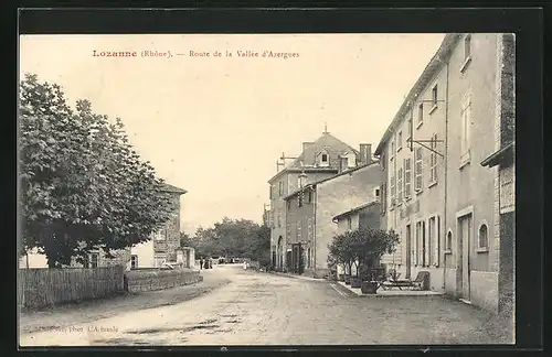 AK Lozanne, Route de la Vallée d`Azergues