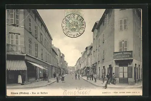 AK Givors, Rue de Belfort