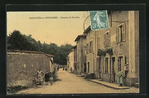 AK Cailloux-sur-Fontains, Hameau de Noailleu