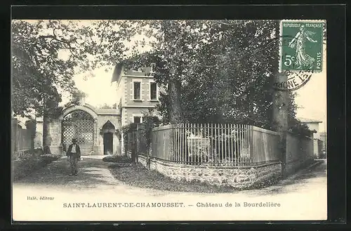 AK Saint-Laurent-de-Chamousset, Chateau de la Bourdeliere