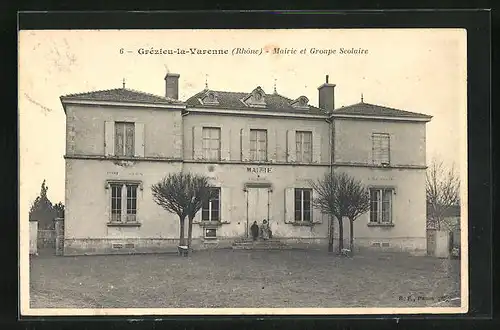 AK Grezieu-la-Varenne, Mairie et Groupe Scolaire