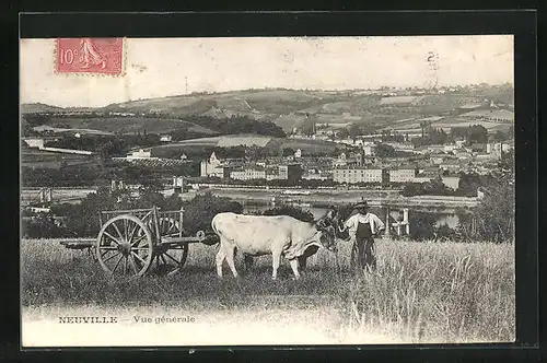 AK Neuville, Vue générale