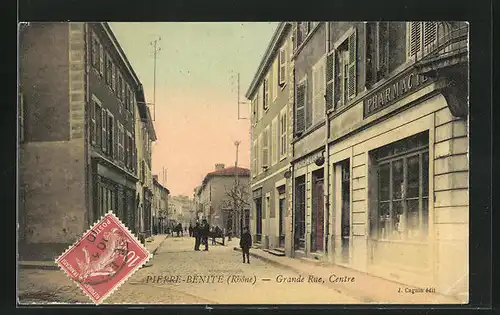 AK Pierre-Bénite, Grande Rue, Centre