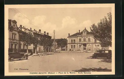 AK Pierre-Bénite, Place de la Mairie, Ecole Garcons