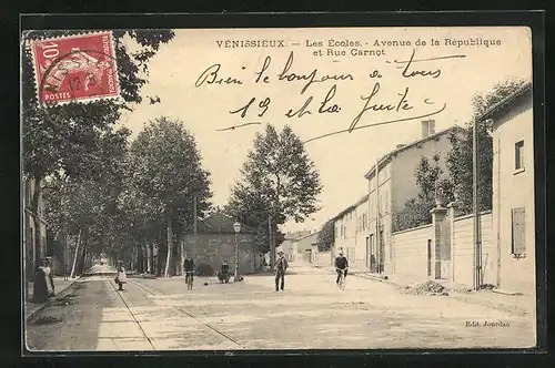 AK Vénissieux, Les Écoles, Avenue de la République et Rue Carnot
