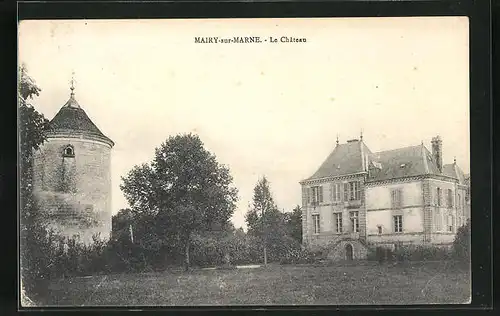 AK Mairy-sur-Marne, Le Château
