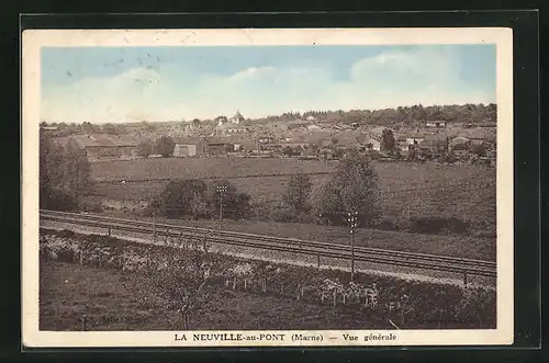 AK La Neuville-au-Pont, Vue générale
