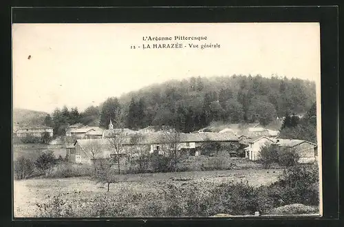 AK La Harazée, Vue générale