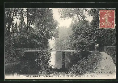 AK Bonneuil, Passerelle du Moulin