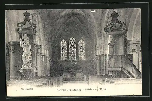 AK Vauchamps, Interieur de l`Eglise