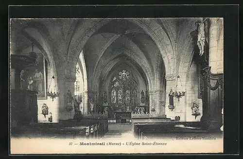 AK Montmirail, L`Église Saint-Étienne