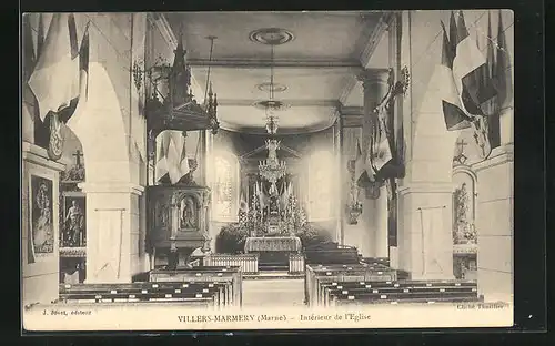 AK Villers-Marmery, Intérieur de l`Eglise