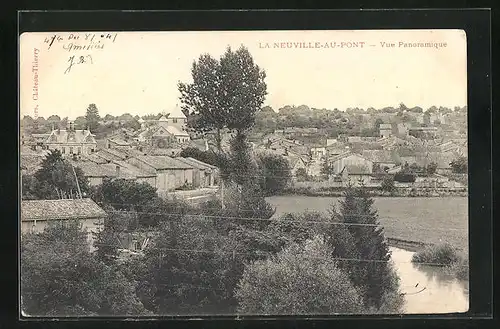 AK Neuville-au-Pont, Vue Panoramique