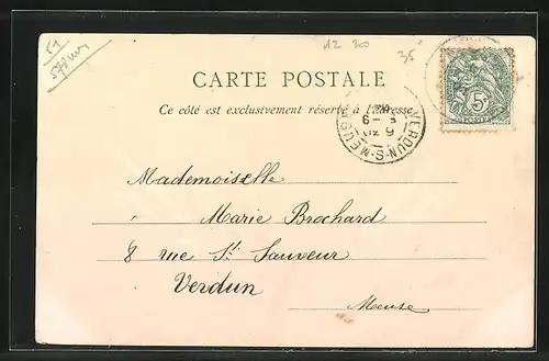 AK Neuville-au-Pont, Vue Panoramique