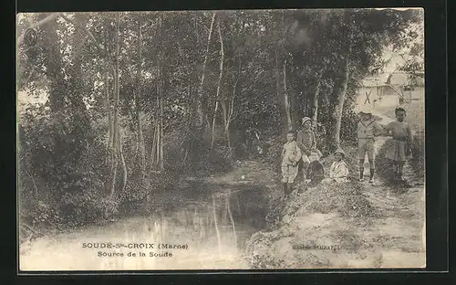 AK Soudé-s-Croix, Source de la soude