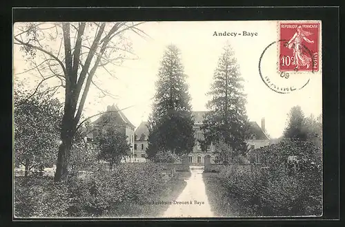 AK Andecy-Baye, Gebäudeansicht