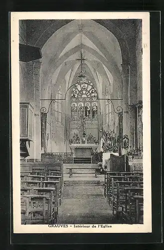 AK Grauves, Intérieur de l`Eglise