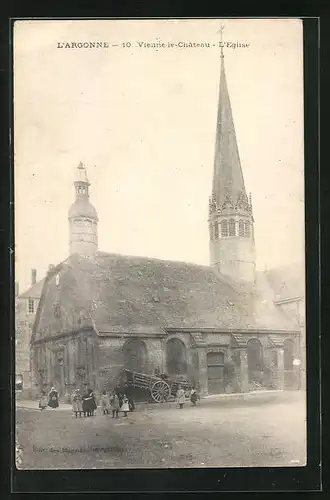 AK Vienne-le-Chateau, L`Eglise