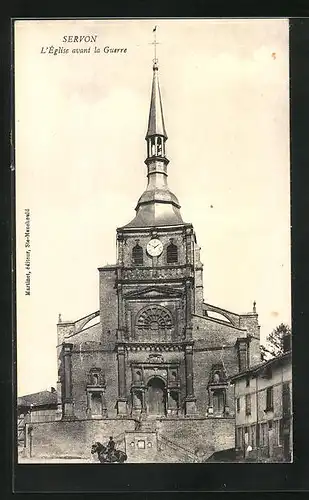 AK Servon, L`Eglise avant la Guerre