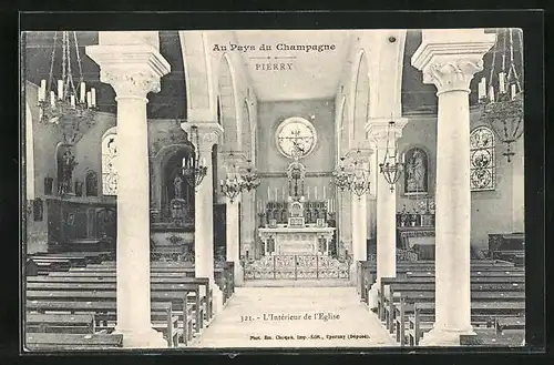 AK Pierry, L`Intérieur de l`Eglise