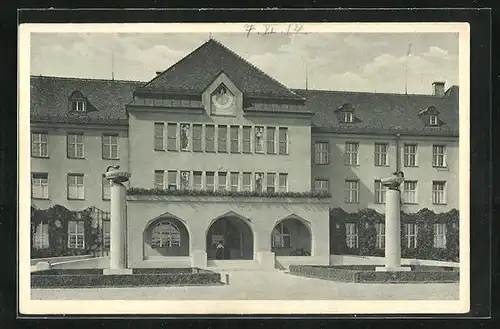 AK München-Schwabing, Krankenhaus, Haupteingang