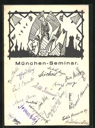 AK München, Absolvia Seminar 1928