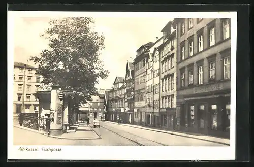 AK Kassel, Häuser in der Fischgasse