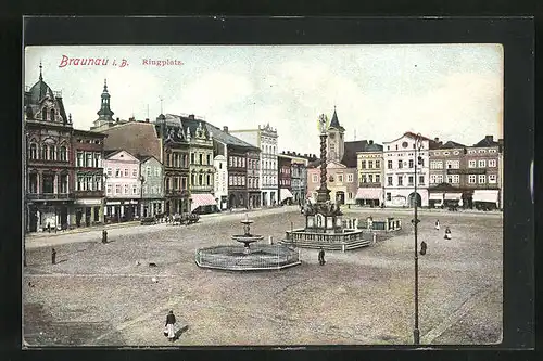 AK Braunau i. B., Ringplatz