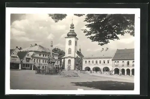 AK Rokitnitz / Rokytnice v Orlickych Horach, Námesti