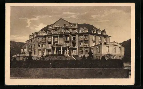 AK Bad Mergentheim, Hotel und Kuranstalt Hohenlohe