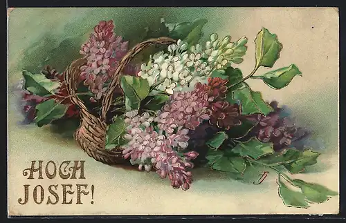 AK Hoch Josef!, Blumen im Korb zum Namenstag