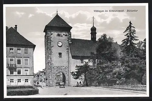 AK Villingen /Schwarzwald, Das Bickentor