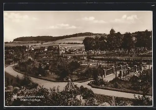 AK Villingen /Schwarzwald, Friedhofsanlage