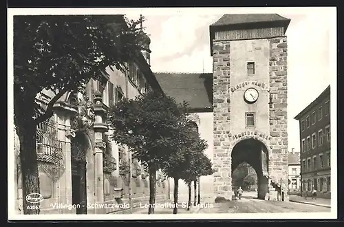 AK Villingen /Schwarzwald, Lehrinstitut St. Ursula