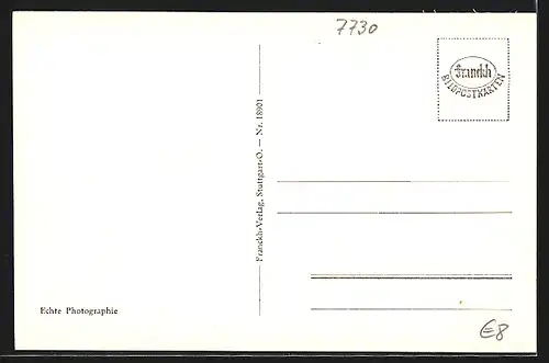 AK Villingen /Schwarzwald, Blick auf das Münster