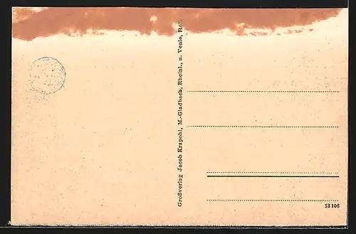 AK Crefeld, Partie am Ostwall