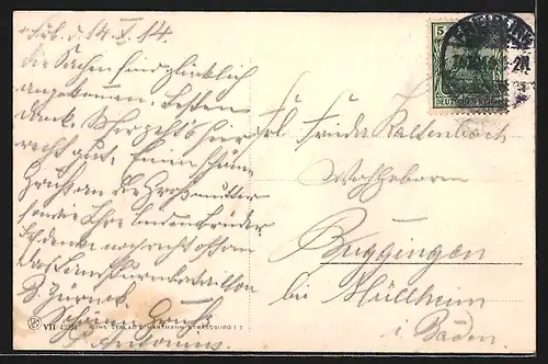 AK Freiburg i. B., Kirche St. Ottilien