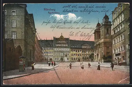 AK Nürnberg, Egidienberg, Strassenpartie