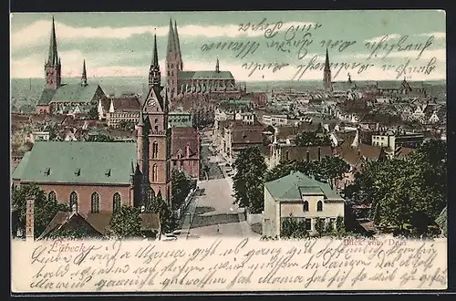 AK Lübeck, Blick vom Dom