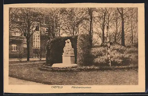 AK Krefeld, Märchenbrunnen