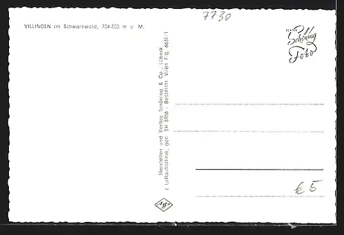 AK Villingen / Schwarzwald, Kurgebiet mit Kurgarten, Waldeck, Tannenhöhe und Schwimmbad