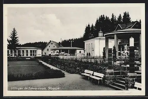 AK Villingen / Schwarzwald, Kurpark