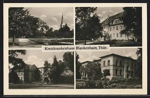 AK Blankenhain /Thür., Ansichten aus dem Ort