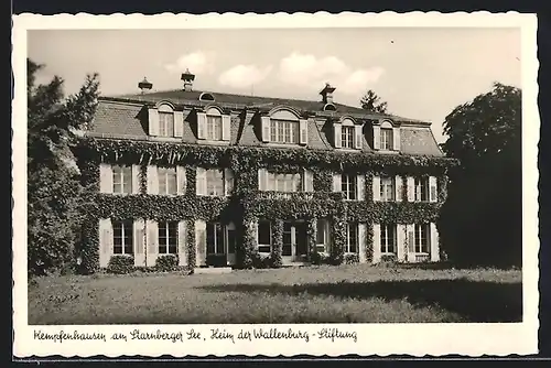 AK Kempfenhausen / Starnberger See, Heim der Wallenburg-Stiftung
