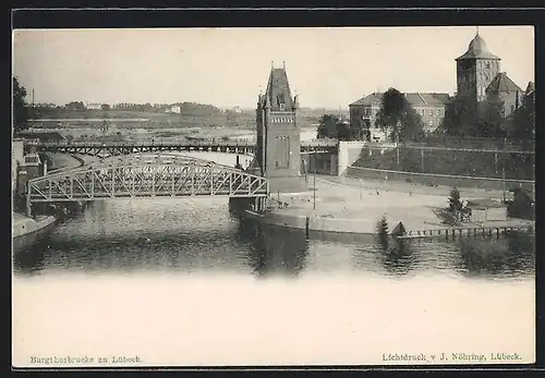 AK Lübeck, Burgthorbrücke