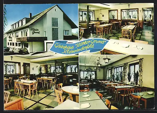AK Kleinrinderfeld, Gasthaus Kühler Grund