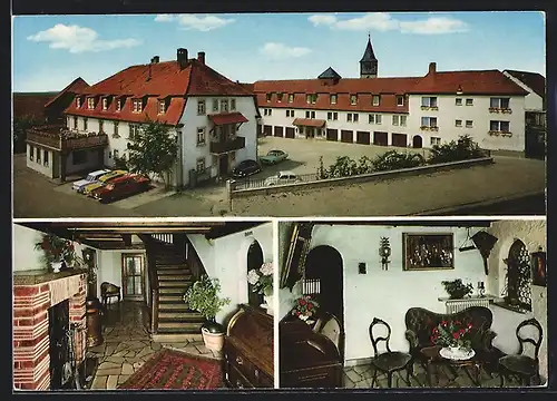 AK Biebelried / Würzburg, Hotel Leicht