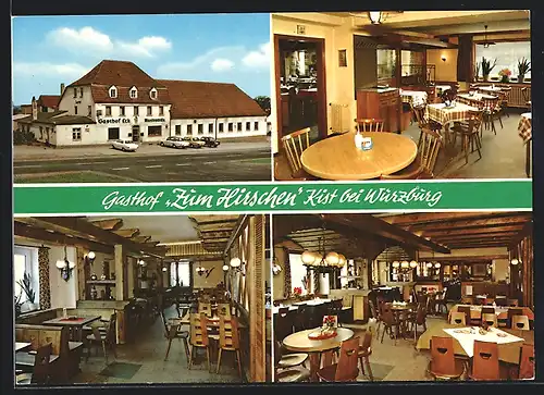 AK Kist, Gasthof Zum Hirschen